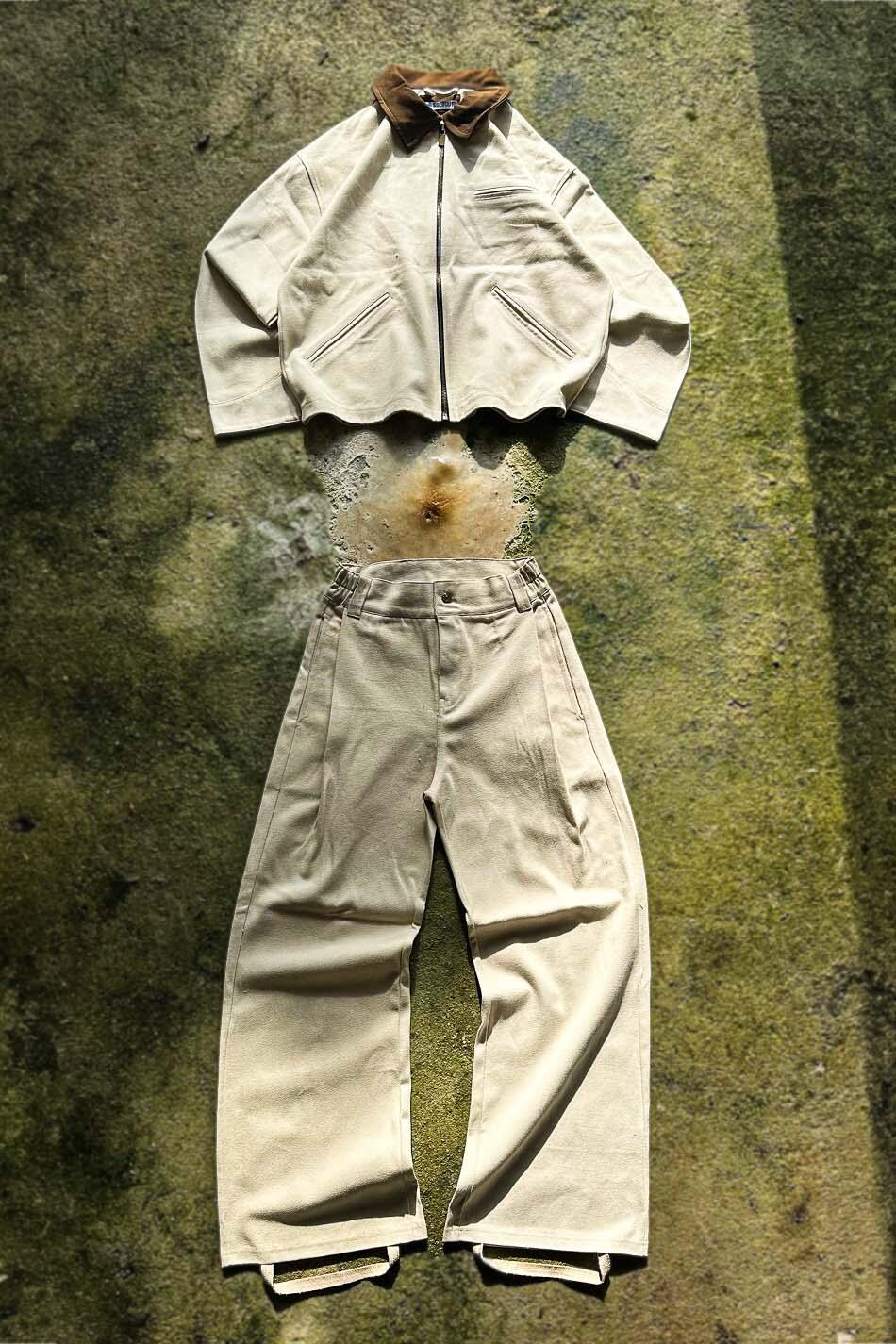 Bej Workwear Kombin