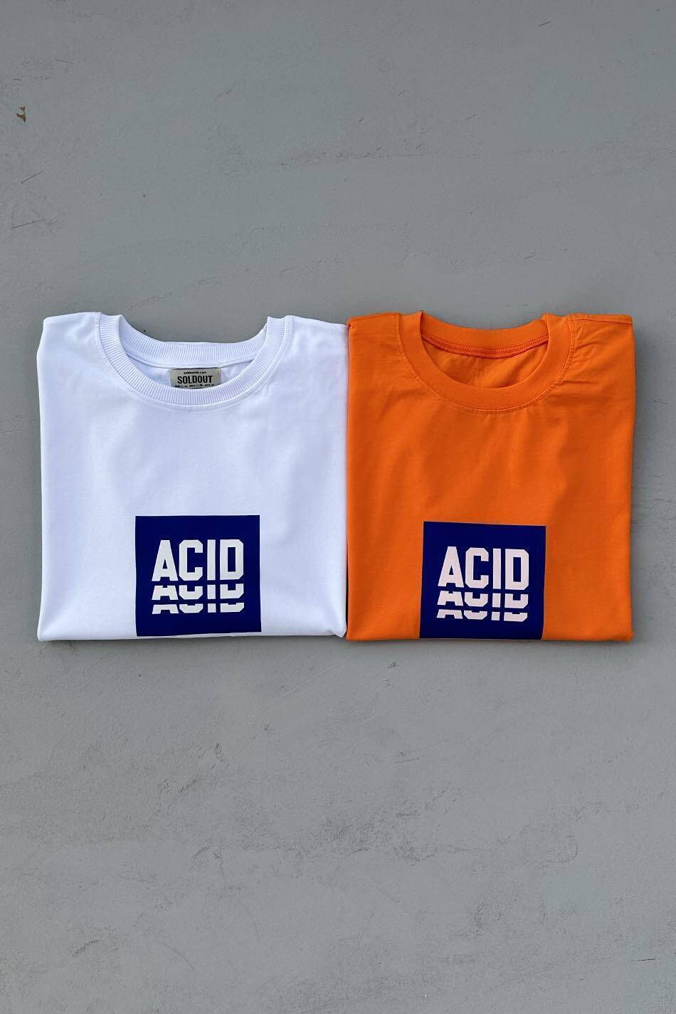 Acid Baskılı Oversize Tişört · 4