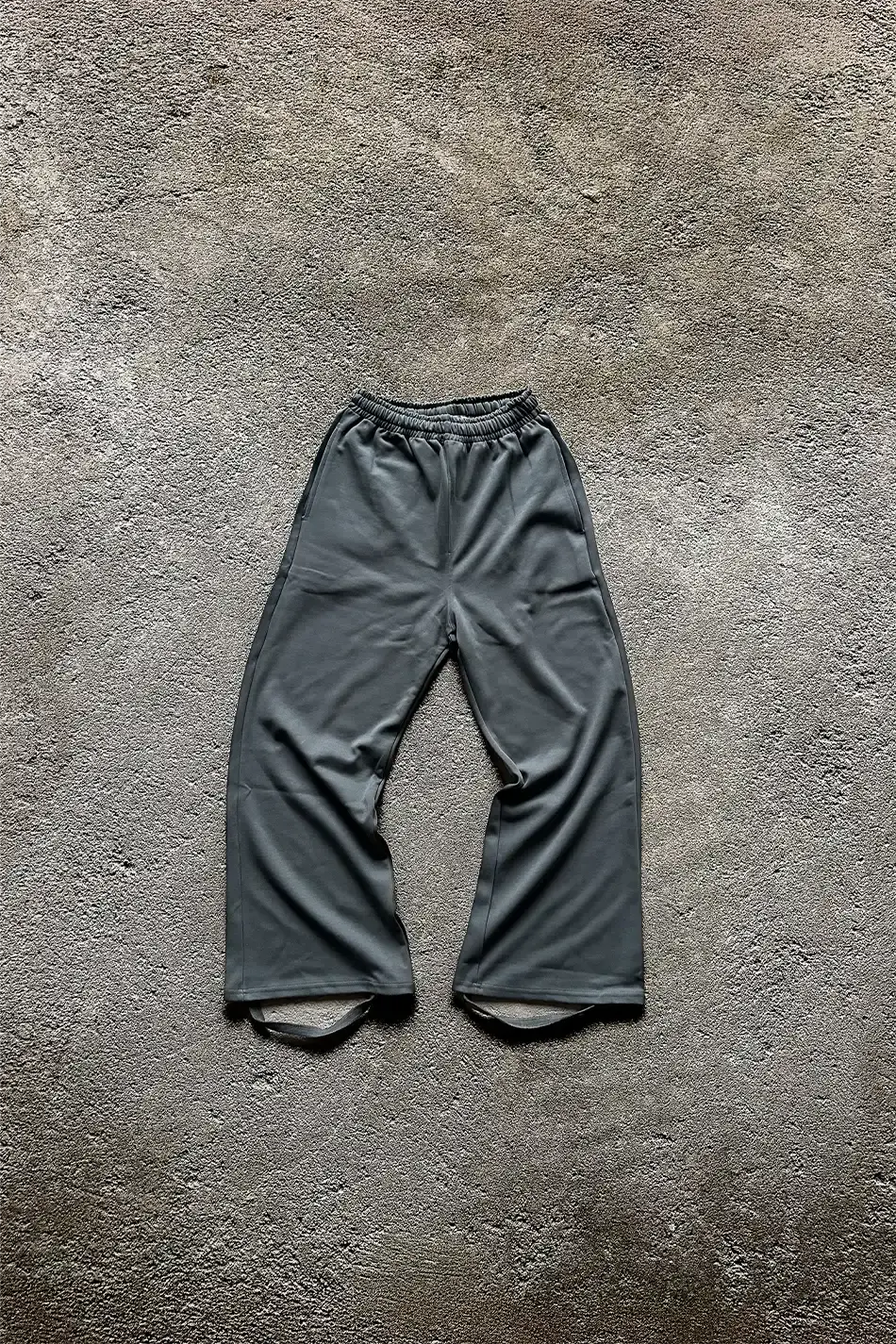 Antrasit Essential Double Face Baggy Eşofman - 1