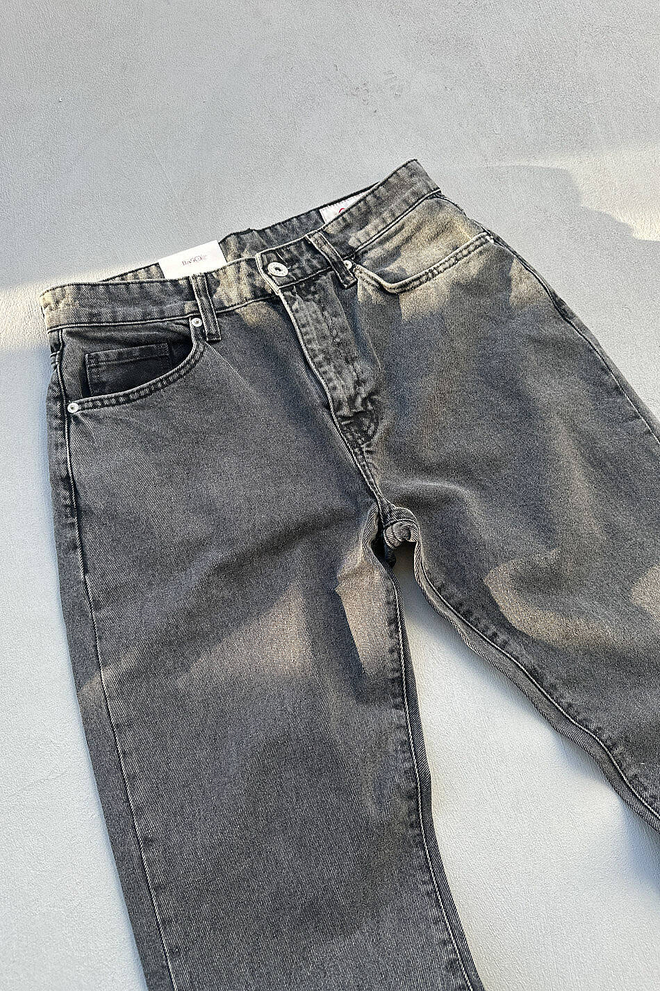 Antrasit Regular Fit Jean - 2