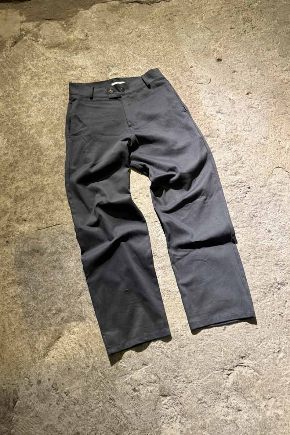 Antrasit Yüksek Bel Baggy Pantolon · 2