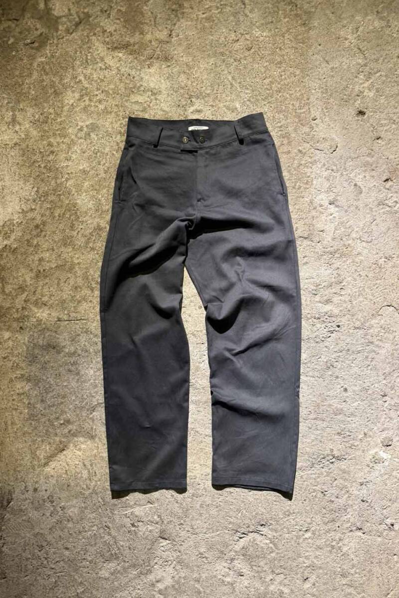 Antrasit Yüksek Bel Baggy Pantolon - 1