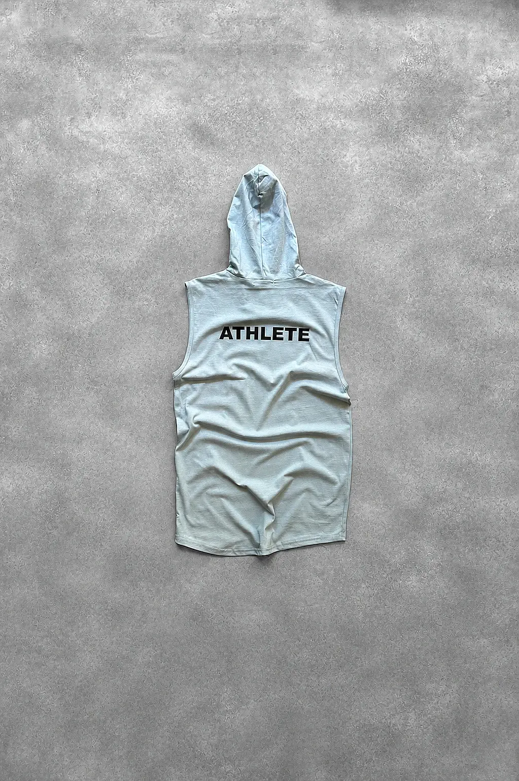Athlete Açık Gri Kapüşonlu Sporcu Atlet