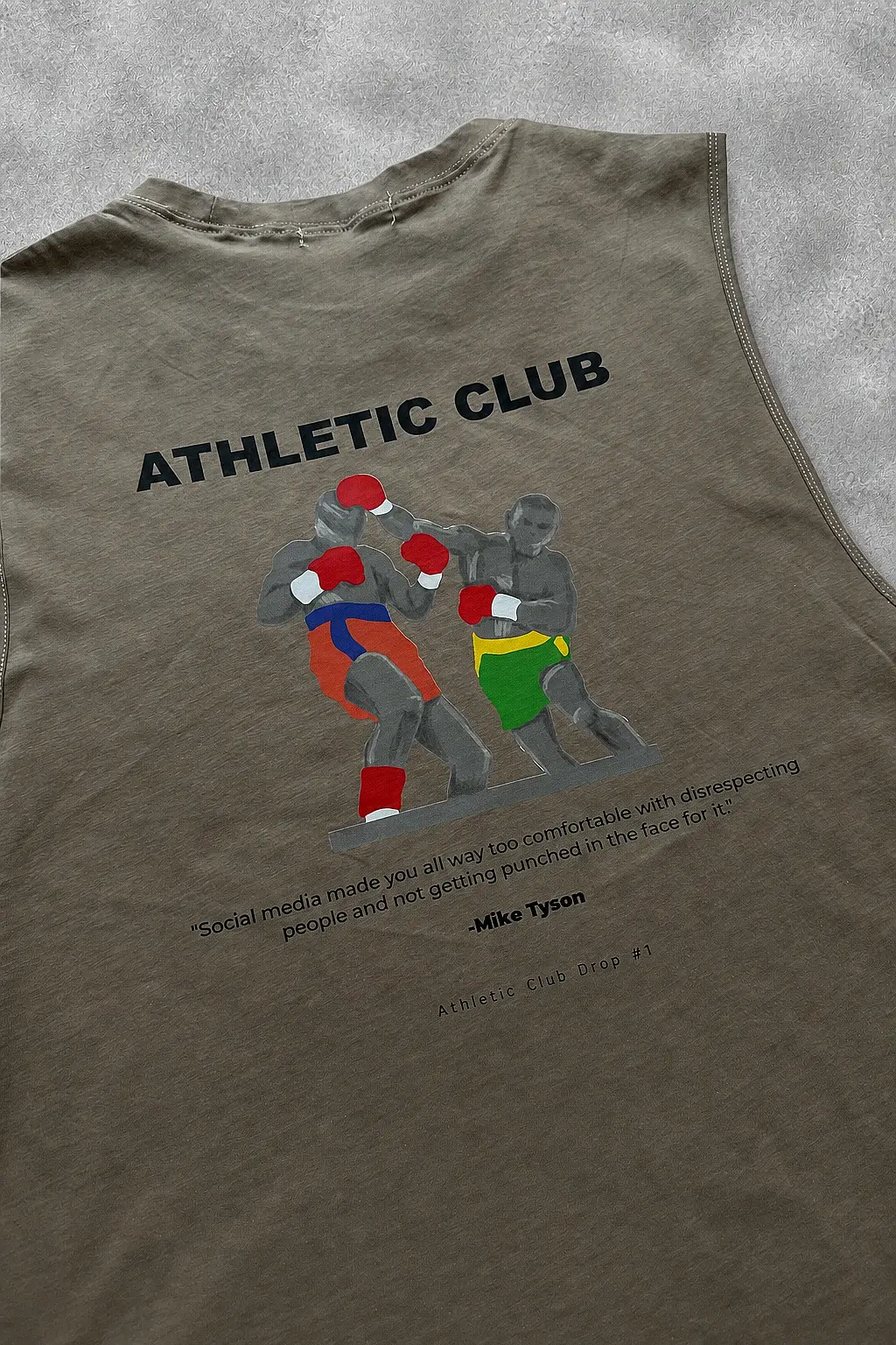 Athletic Club Boxing Stone Sporcu Atlet - 2