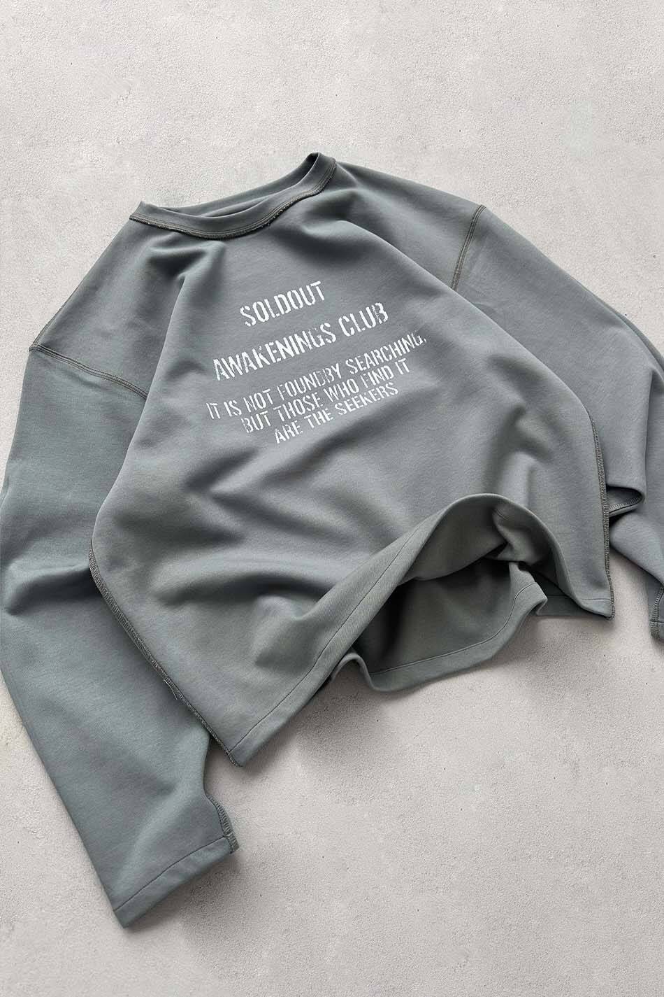 Awakenings Club Double Face (Çift Taraflı) Long Sleeve Tee · 4