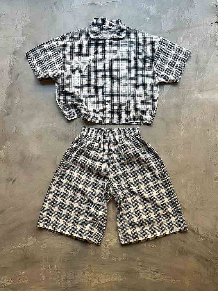 Bebek Mavisi Desenli Unisex  Takım 