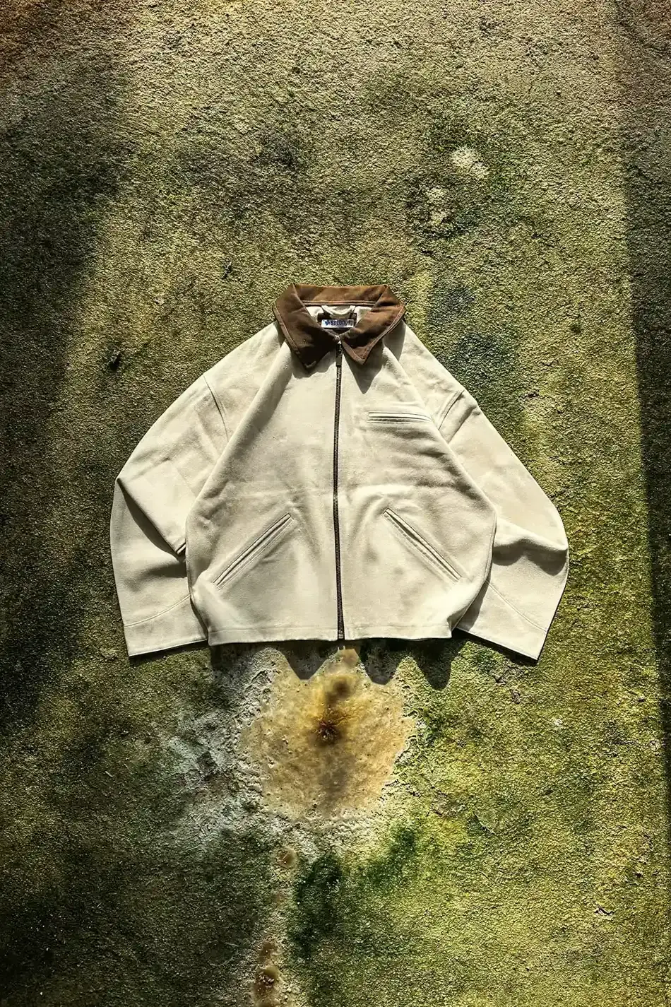 Bej Workwear Boxy Fit Ceket - 1