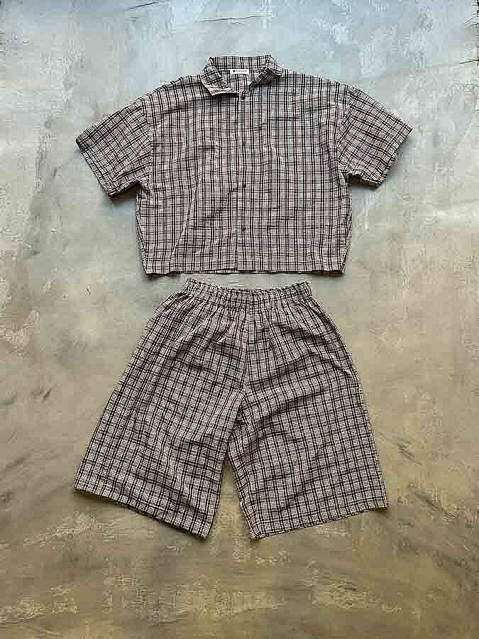 Bordo Desenli Unisex  Takım 