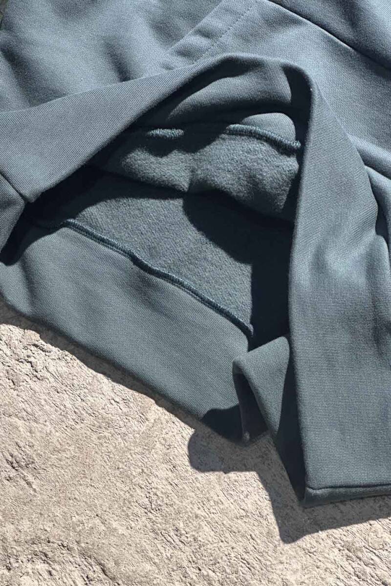 Çam Yeşili Heavyweight (450GSM) Oversize Boxy Fit Hoodie - 7