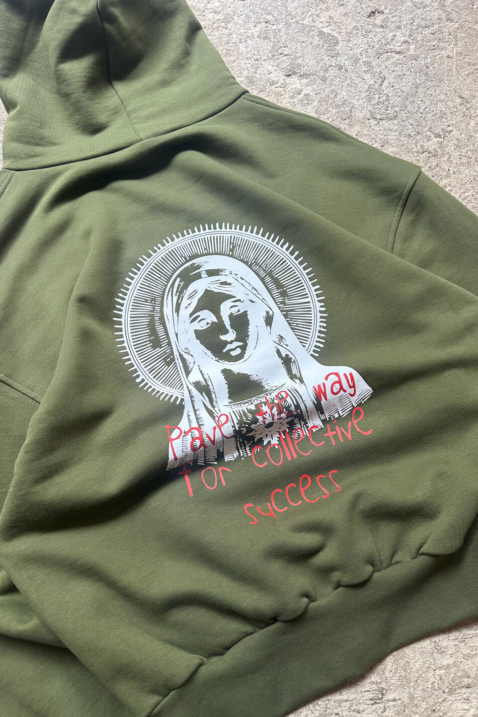 Collective Success Heavyweight (450GSM) Oversize Boxy Fit Hoodie (1)