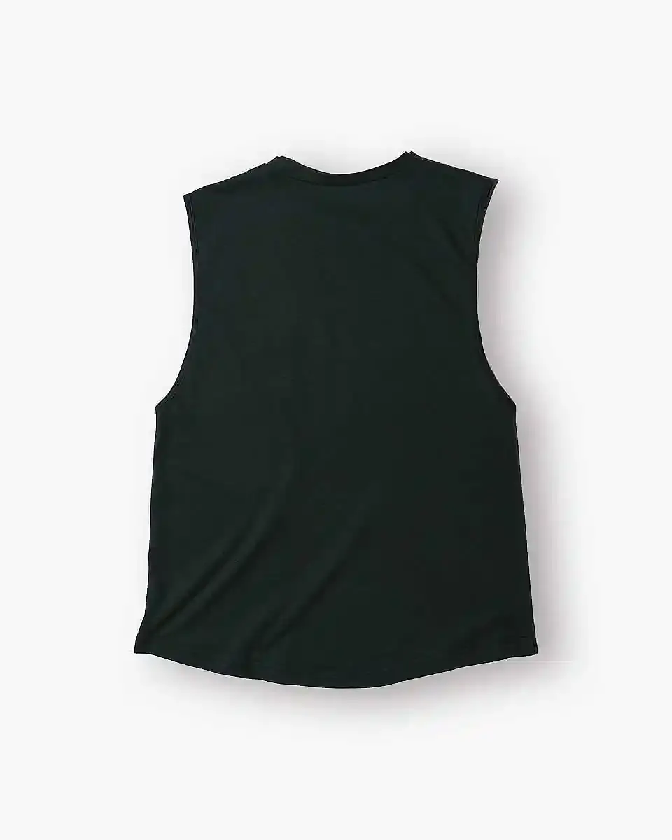 CORE Geniş Kollu Military Green Atlet - 2