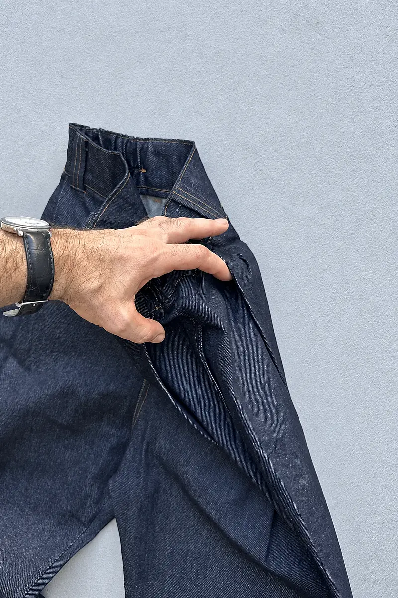 Fenna V1 Raw Denim Pantolon - 5
