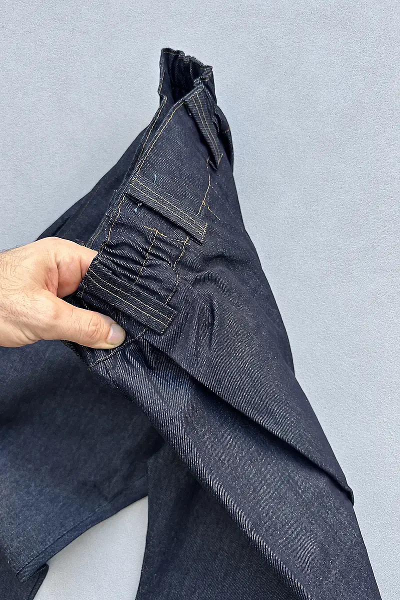 Fenna V1 Raw Denim Pantolon - 6