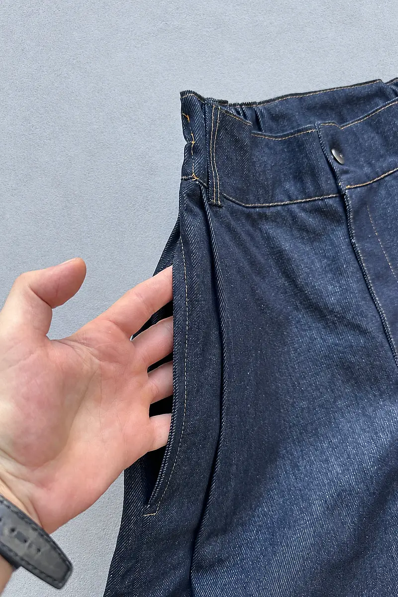 Fenna V1 Raw Denim Pantolon - 8