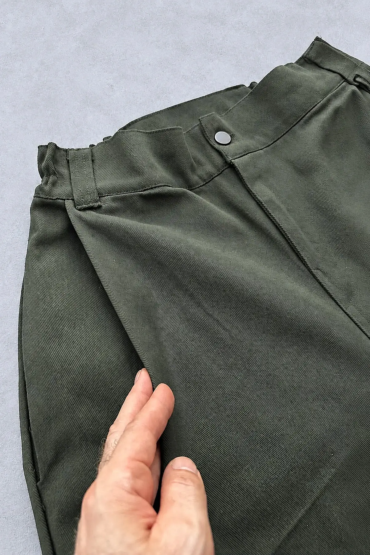 Haki Fenna V1 Gabardin Pantolon - 3
