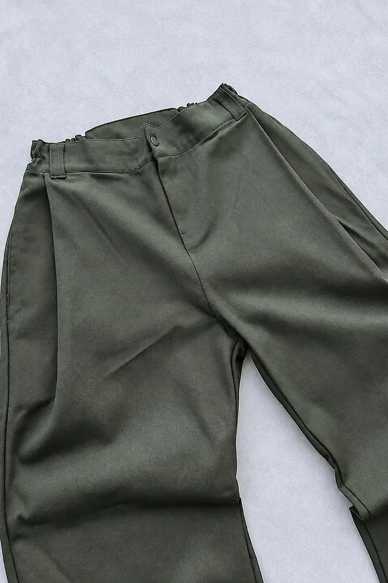 Haki Fenna V1 Gabardin Pantolon - 2