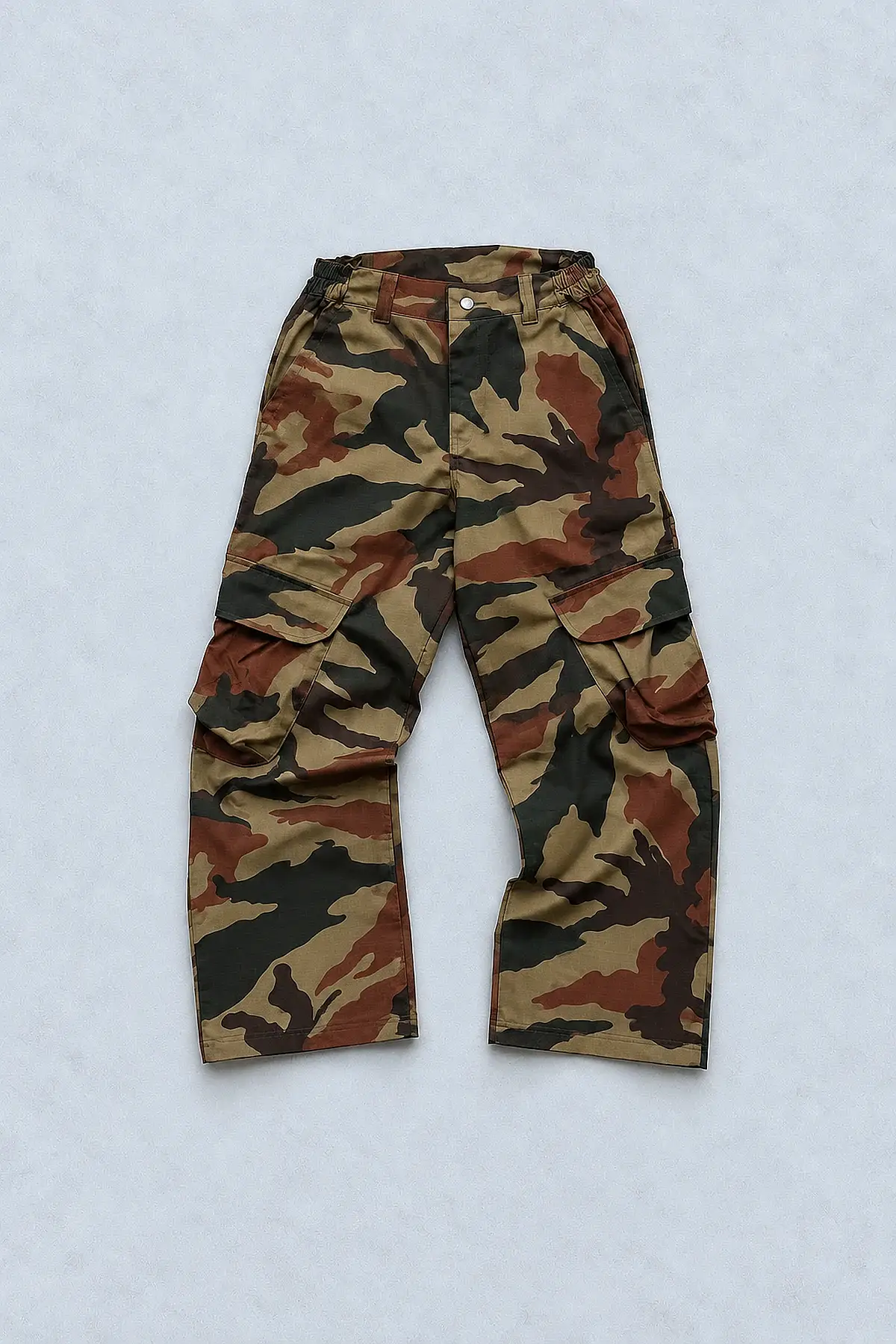 GHURB Canvas Kamuflaj Kargo Pantolon R4 - 1