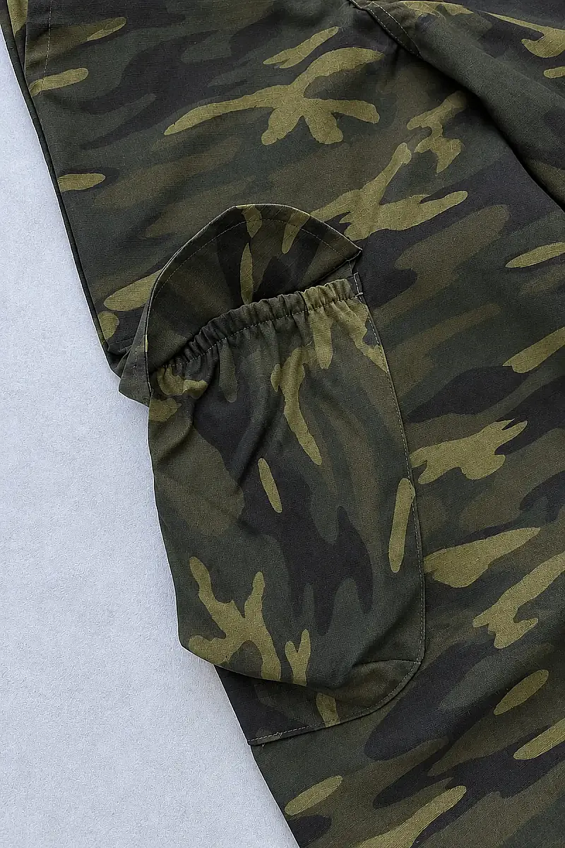 GHURB Canvas Kamuflaj Kargo Pantolon R5 - 3