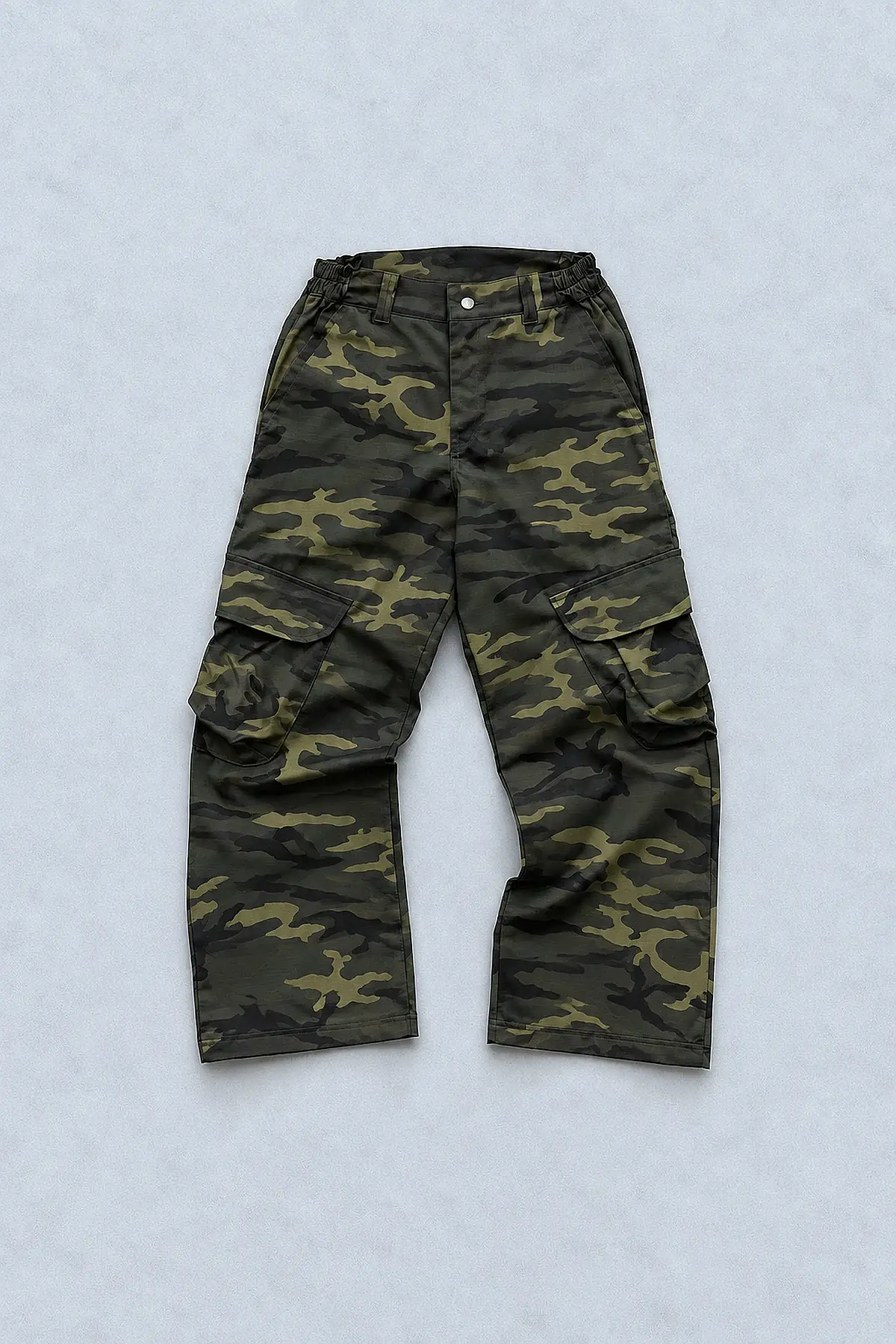 GHURB Canvas Kamuflaj Kargo Pantolon R5