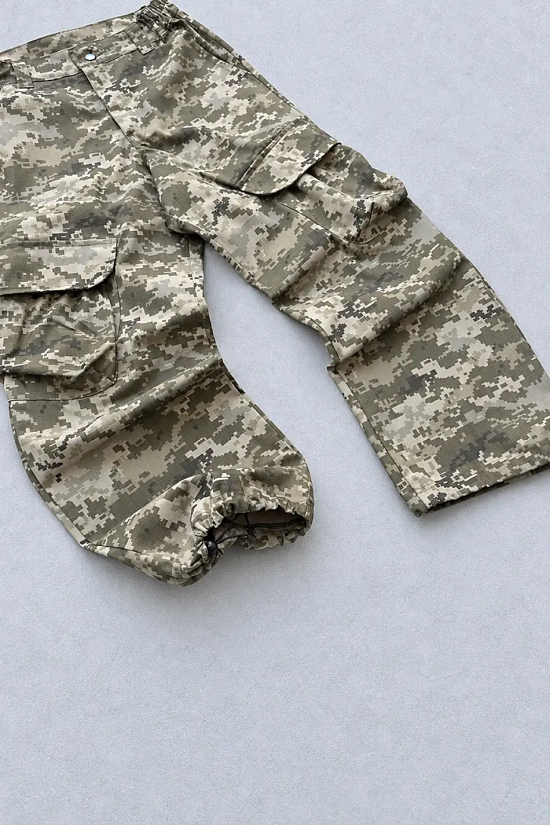 GHURB Ripstop Kamuflaj Kargo Pantolon R1 - 4
