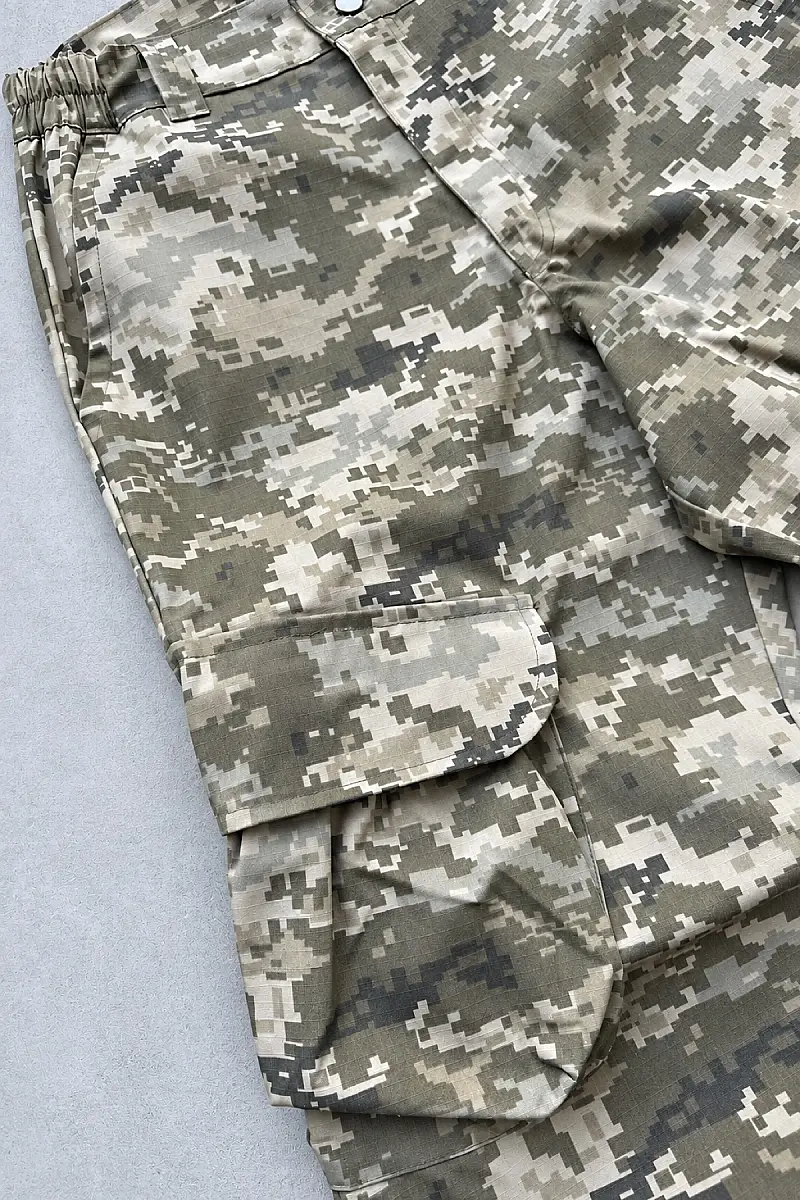 GHURB Ripstop Kamuflaj Kargo Pantolon R1 - 6