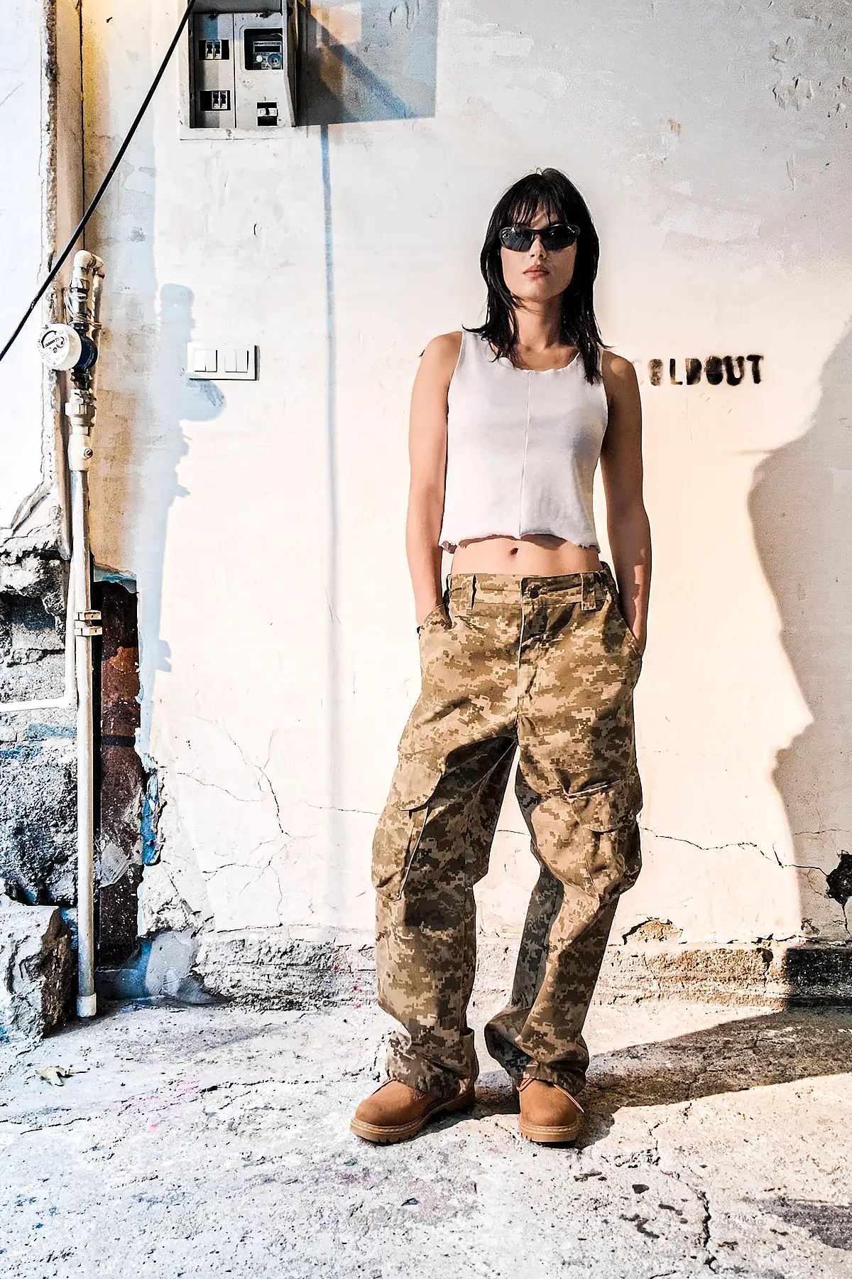 GHURB Ripstop Kamuflaj Kargo Pantolon R1 (1)