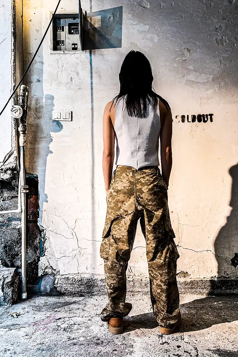 GHURB Ripstop Kamuflaj Kargo Pantolon R1 - 12