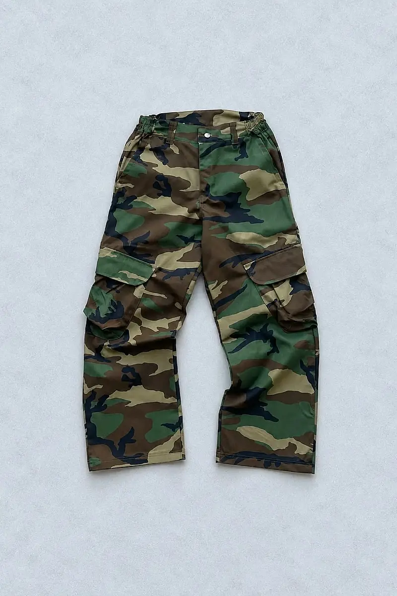 GHURB Ripstop Kamuflaj Kargo Pantolon R2 