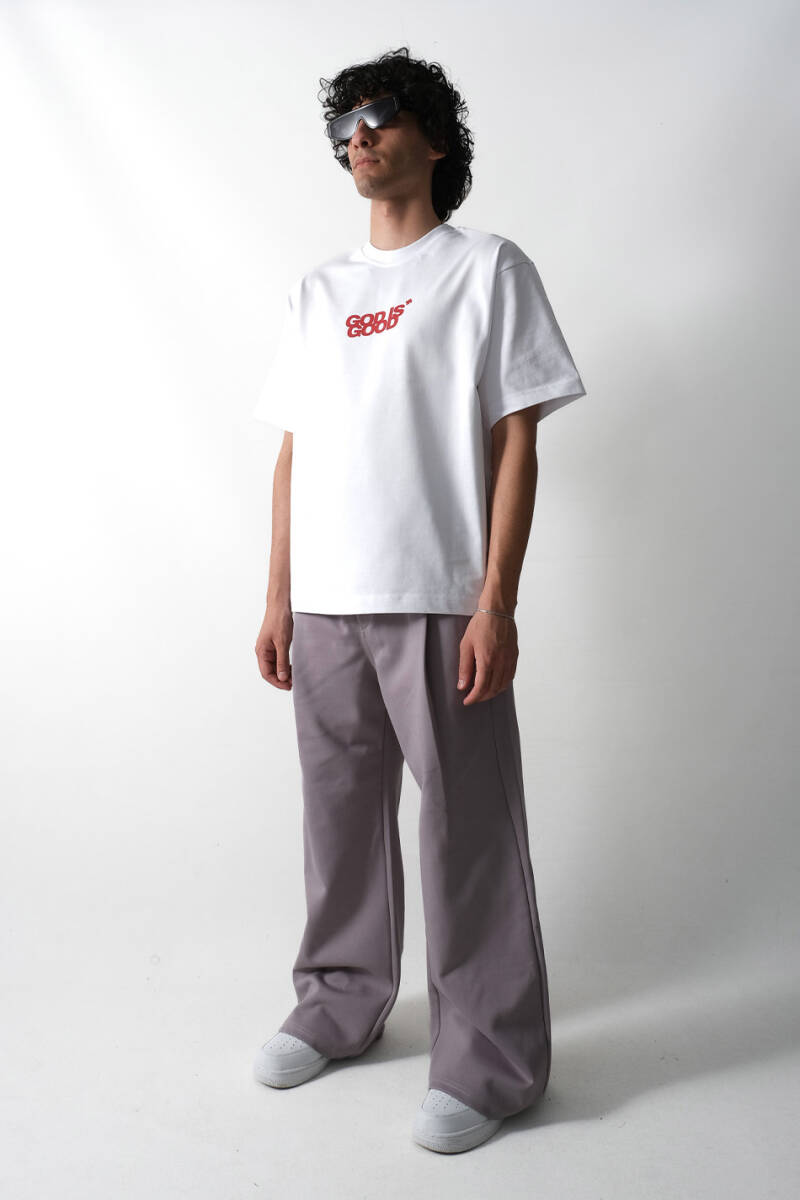 God is Good Heavyweight Oversize Tişört  - 2