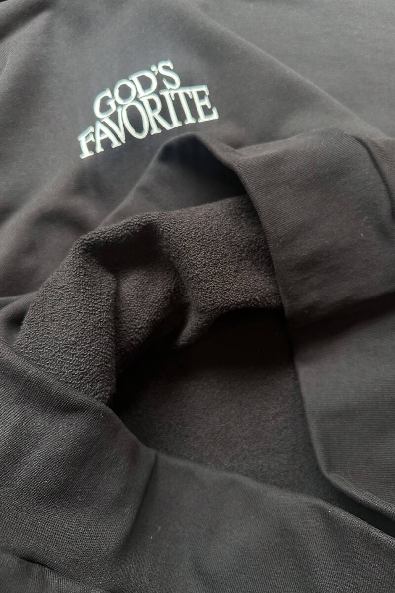 God's Favorite Heavyweight (550GSM) Oversize Boxy Fit Hoodie - 3