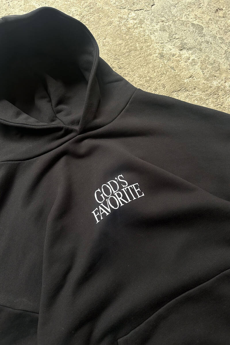 God's Favorite Heavyweight (550GSM) Oversize Boxy Fit Hoodie - 2