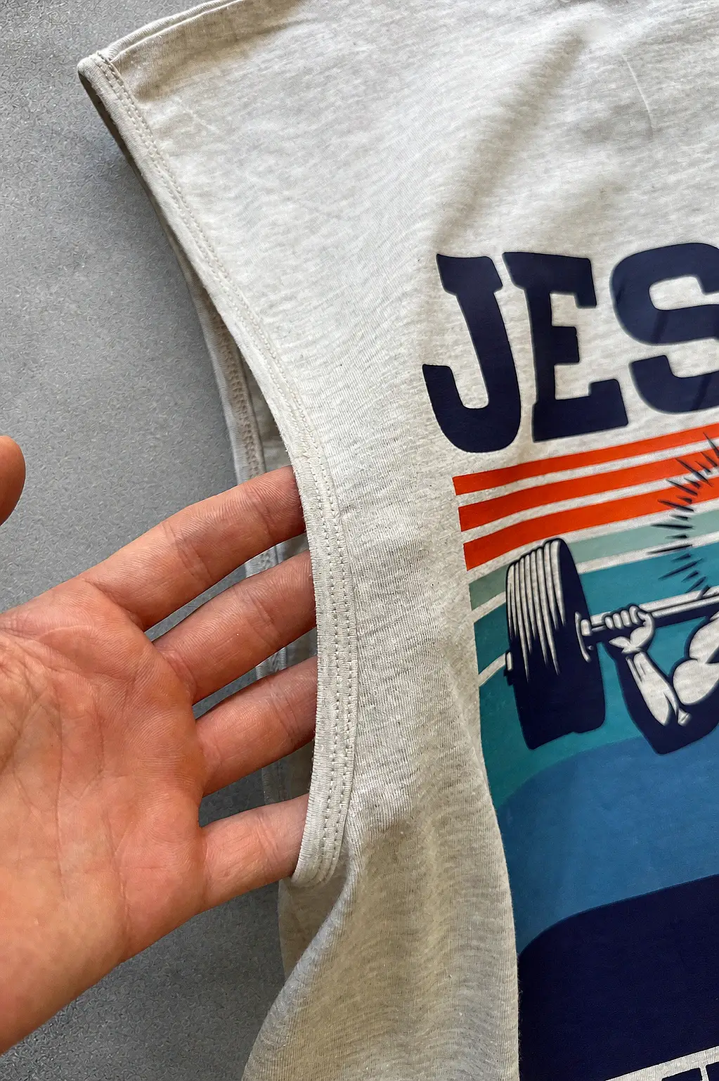 Jesus Deadlifter Kırık Beyaz Sporcu Atlet · 3