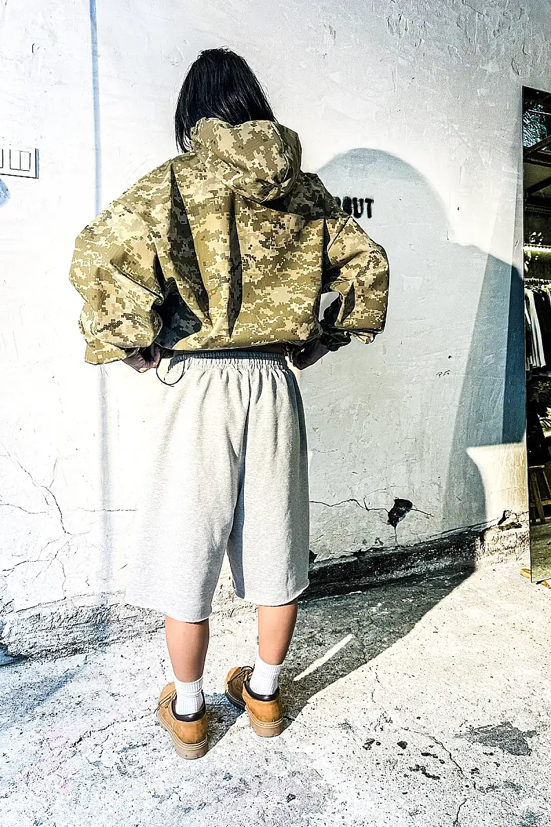 KHAFI Ripstop Kamuflaj Teknik Hoodie R1 - 9
