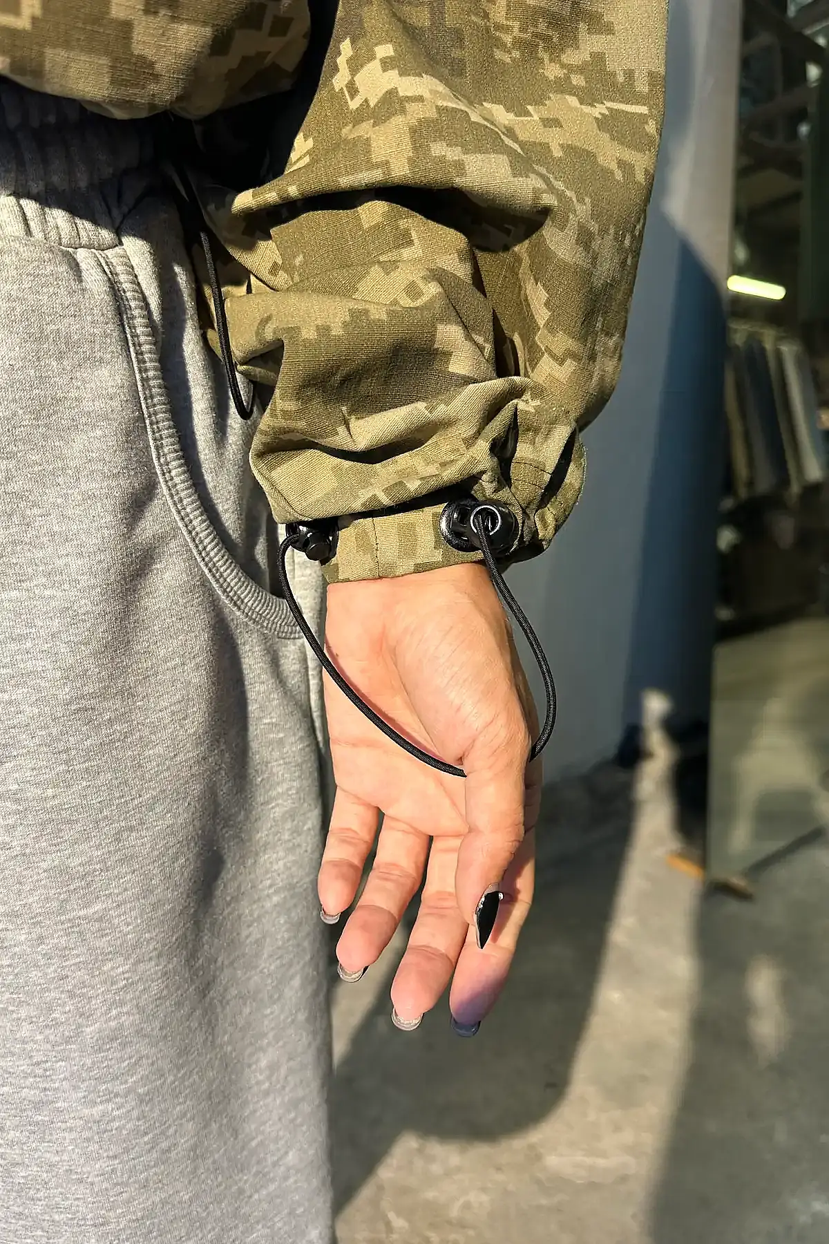 KHAFI Ripstop Kamuflaj Teknik Hoodie R1 - 10