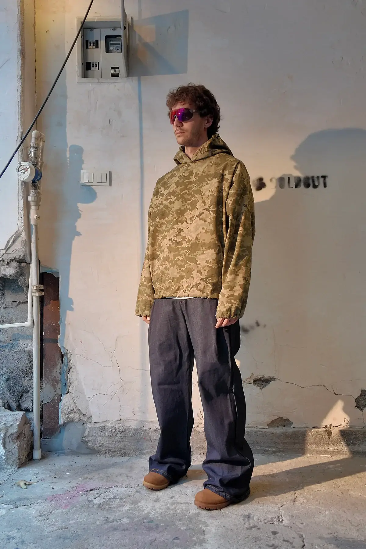 KHAFI Ripstop Kamuflaj Teknik Hoodie R1 - 15