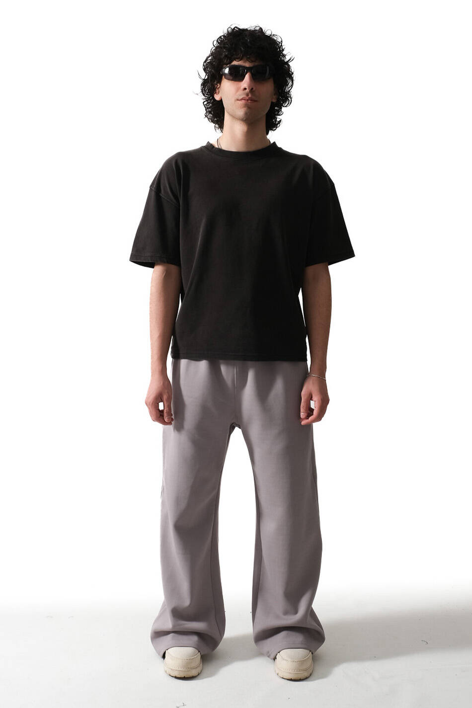 Kül Grisi Essential Double Face Baggy Eşofman (1)
