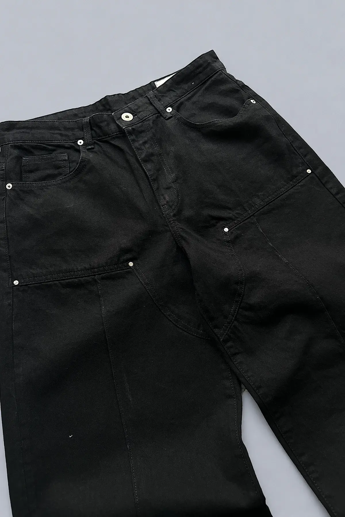 Extra Baggy Fit Jean Siyah (1)