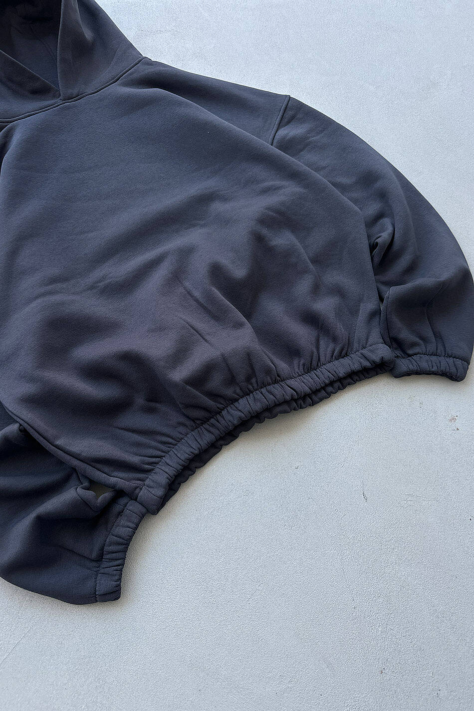 Lacivert Oversize Boxy Fit Hoodie · 4
