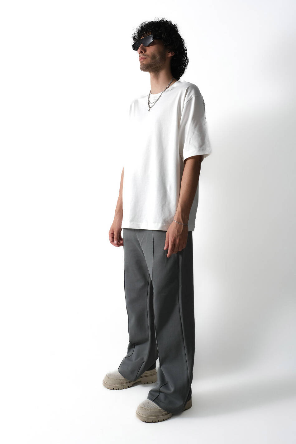 LSD Ekru Oversize Tişört · 5