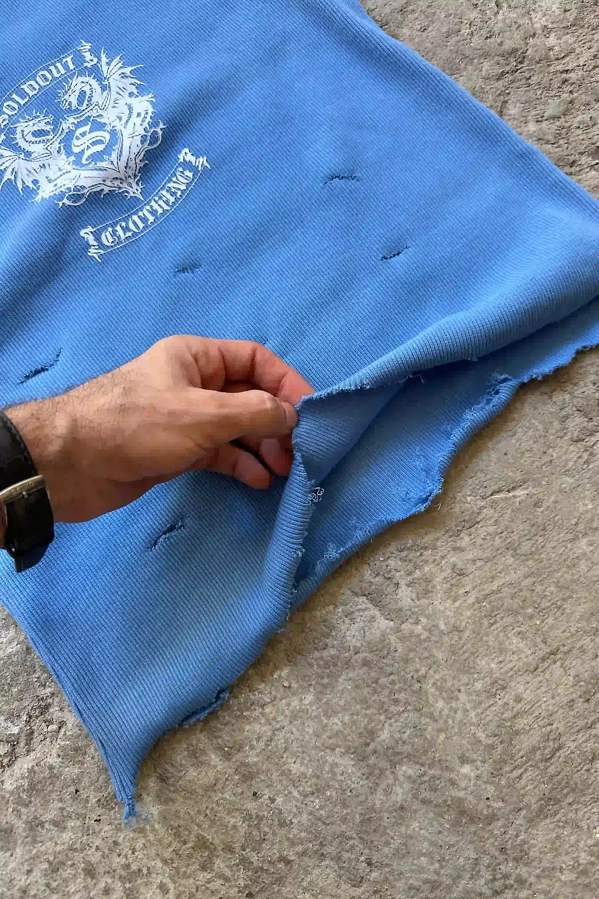 Mavi Baskılı Atlet · 3
