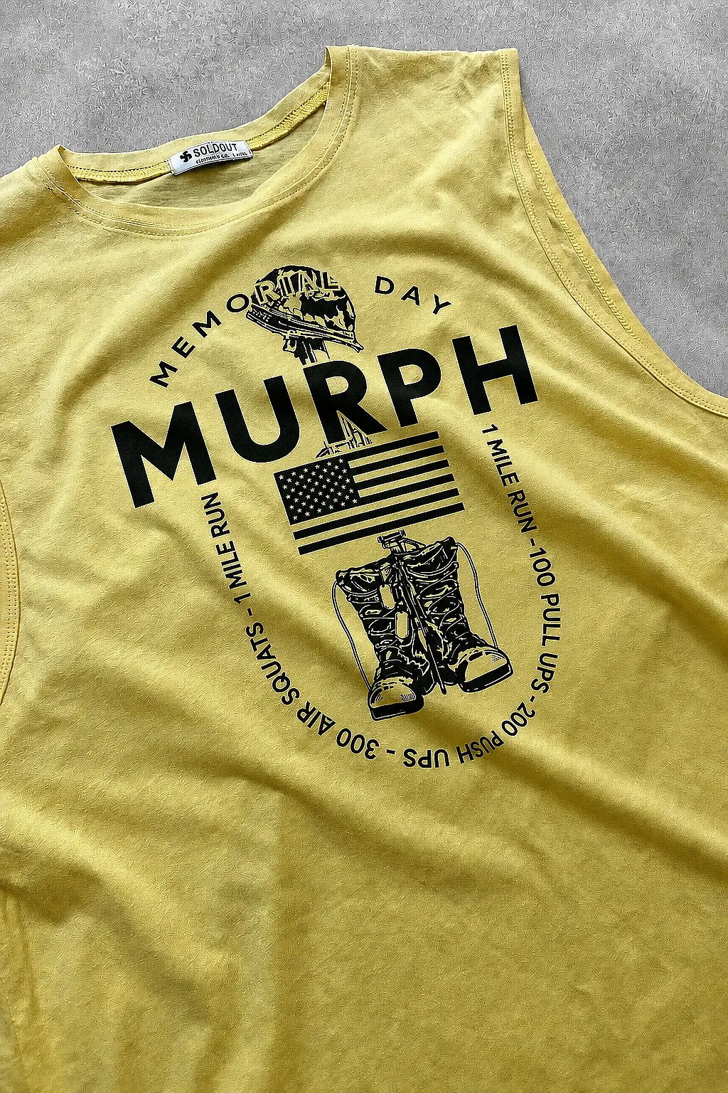 Murph Memorial Day Sarı Sporcu Atlet - 2