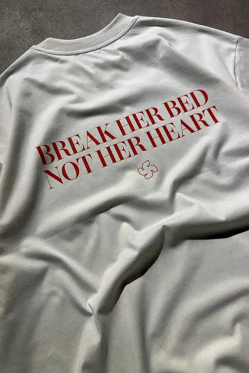Not Her Heart Oversize Tişört - 5