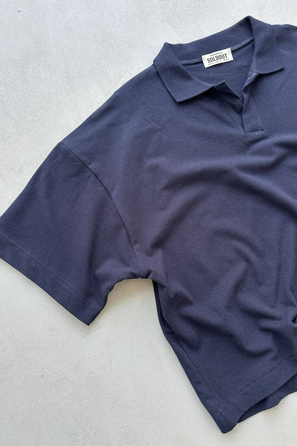 Polo Yaka Boxy Fit Crop Tişört · 3