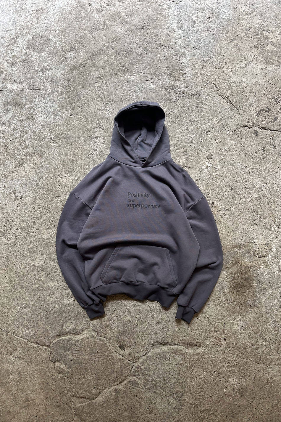 Positivity is a Superpower Heavyweight (450GSM) Oversize Boxy Fit Hoodie