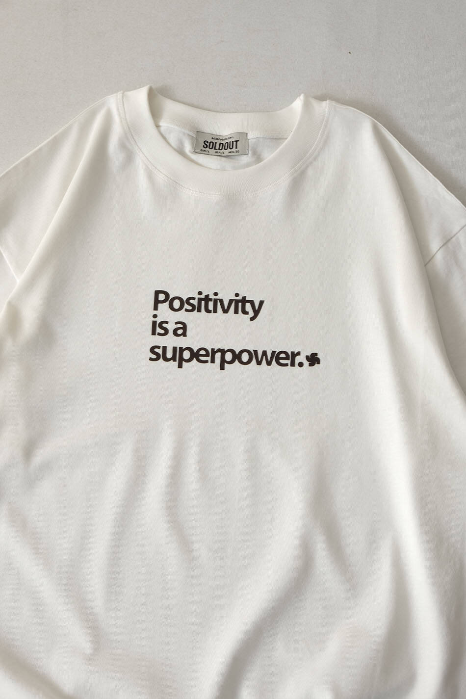 Positivity is a Superpower Oversize Tişört (1)