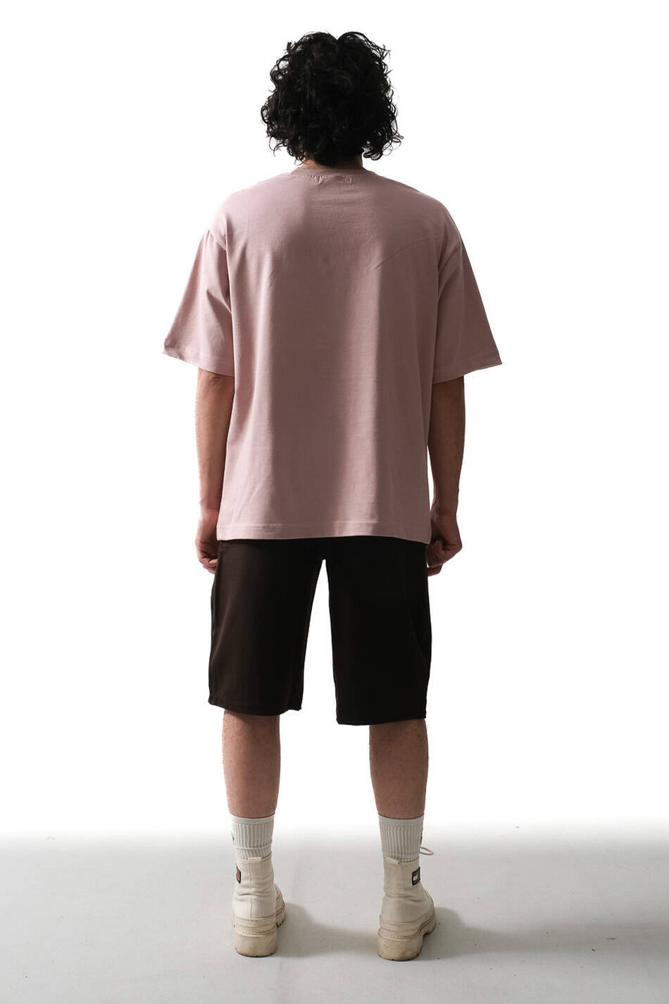 Pudra Basic Oversize Tişört · 3