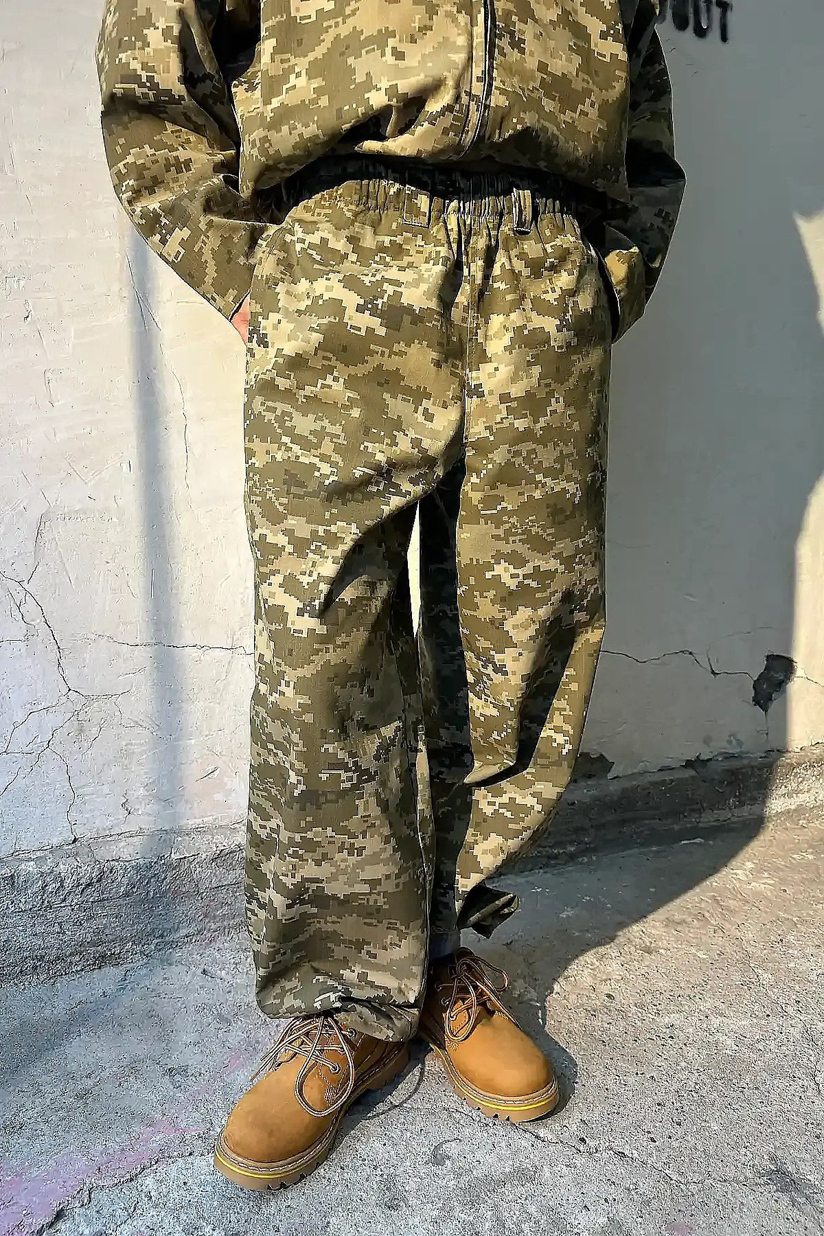 Ripstop Kamuflaj KHAFI Hoodie + DEHM Jogger - 3