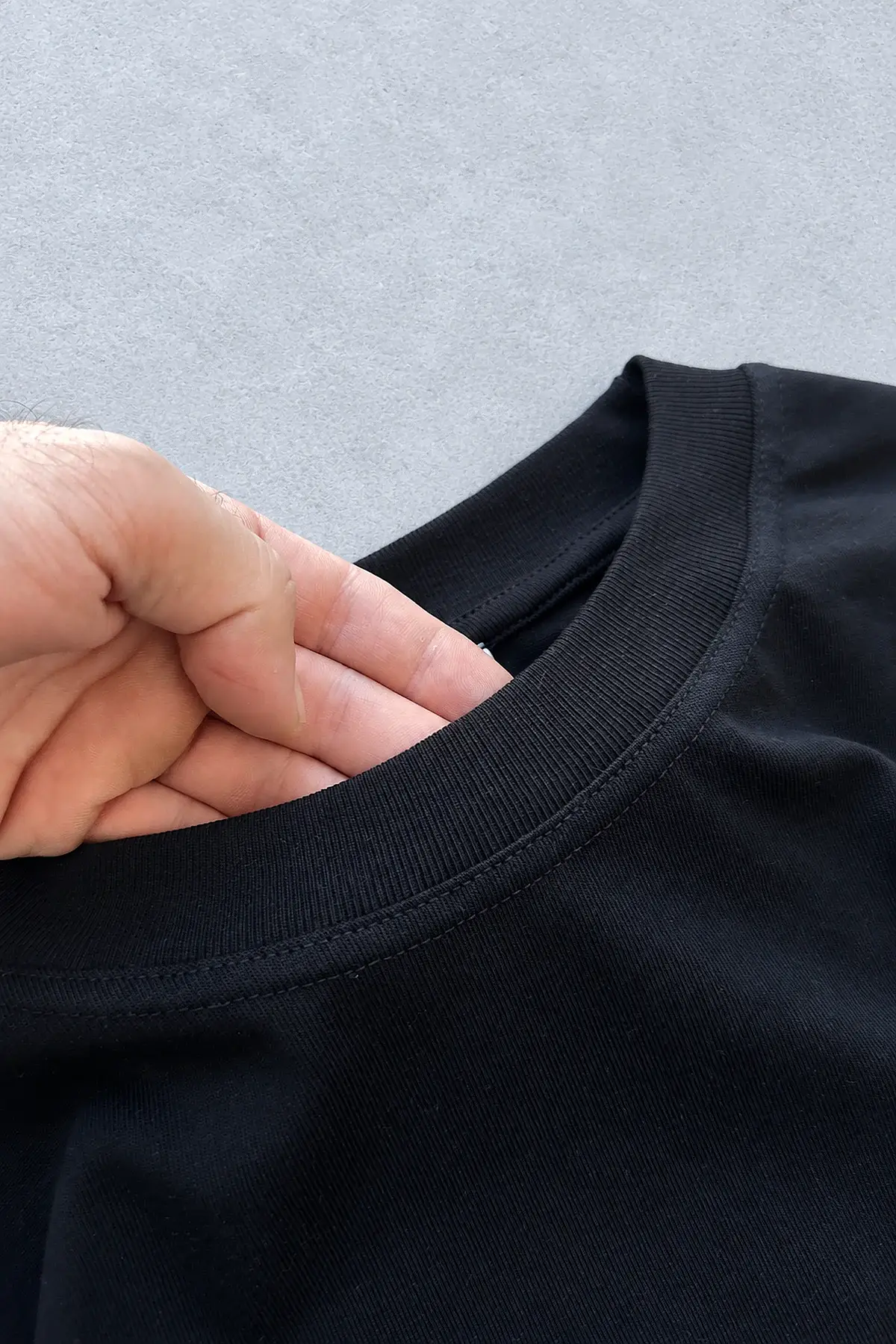 Siyah Basic Tişört - 5