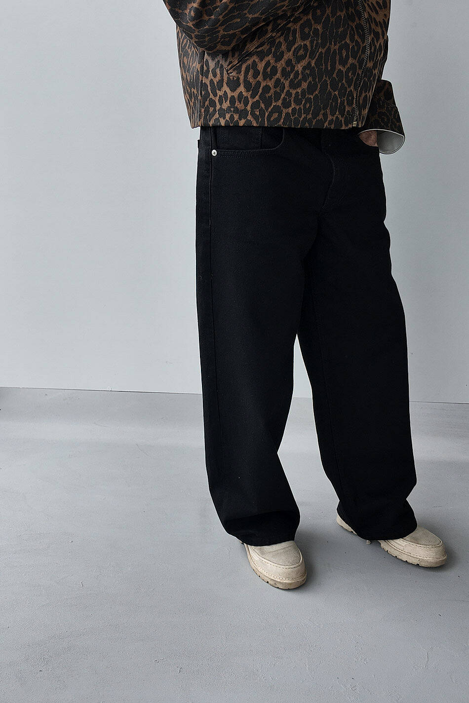Siyah Extra Baggy Fit Jean · 5
