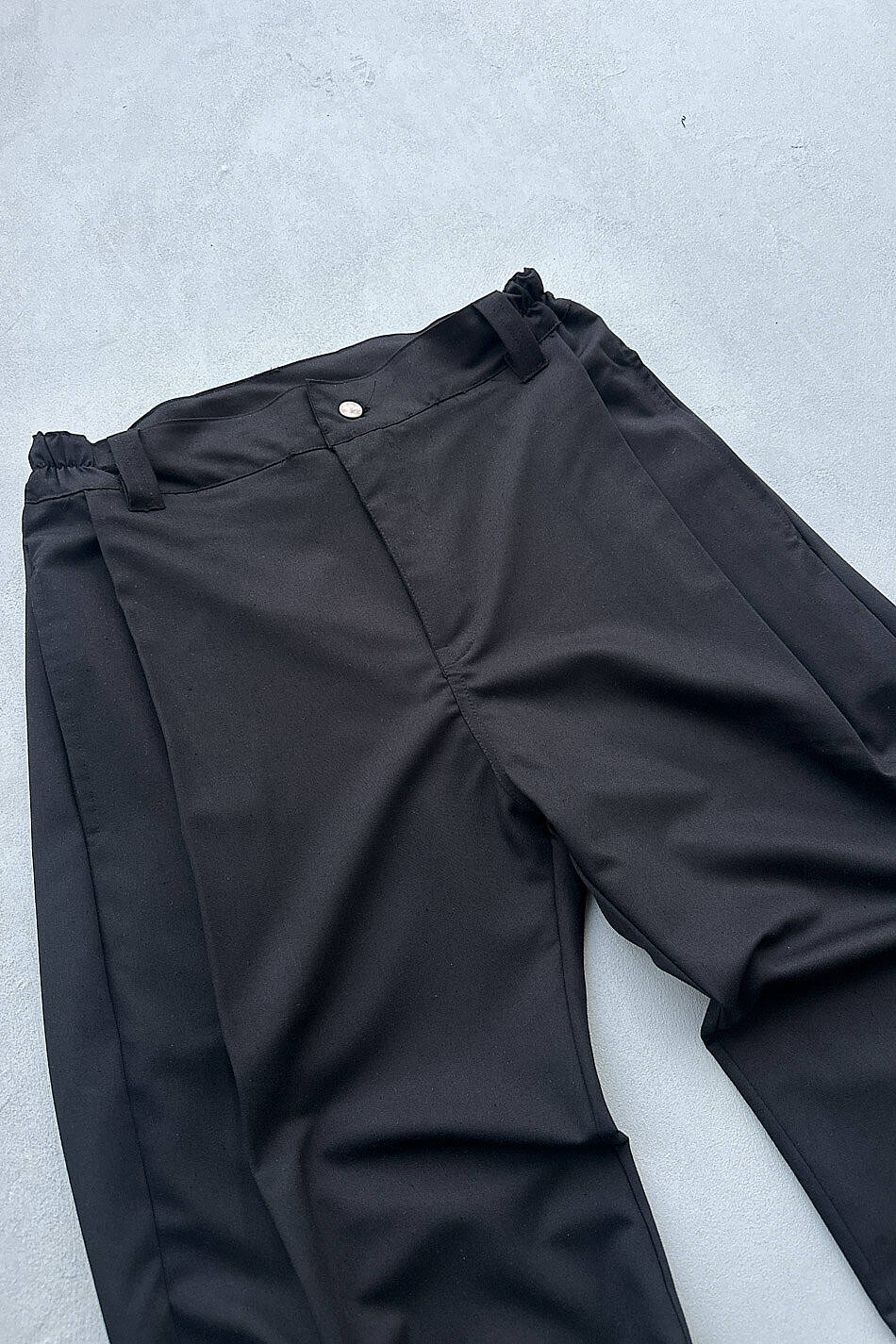 Siyah Fenna V2 Pileli Baggy Kumaş Pantolon · 9